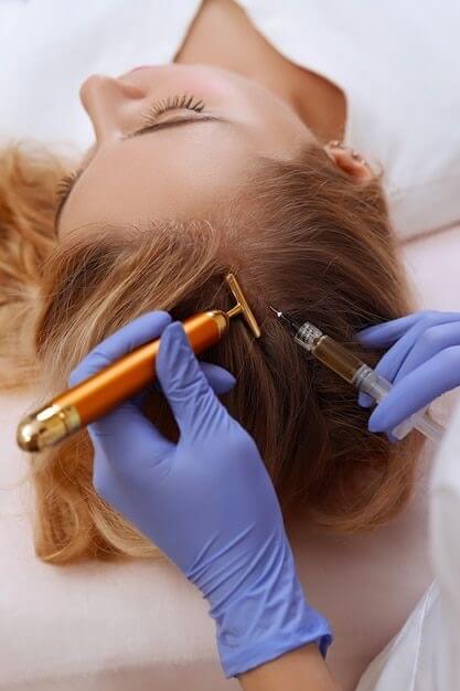 Nanofat hair treatment